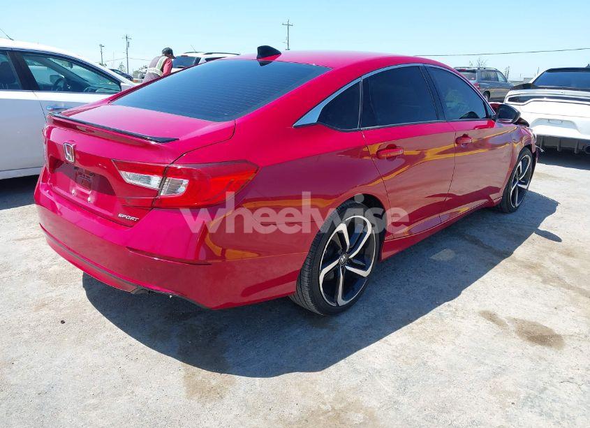 Photo 4 of 2021 Honda Accord SPORT (VIN 1HGCV1F38MA083572)