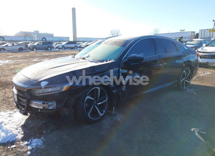 Photo 2 of 2021 Honda Accord SPORT (VIN 1HGCV1F38MA090022)