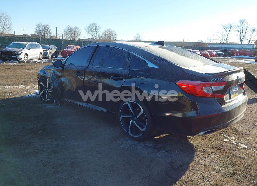 Photo 3 of 2021 Honda Accord SPORT (VIN 1HGCV1F38MA090022)