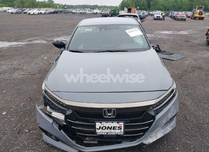 Photo 12 of 2021 Honda Accord SPORT (VIN 1HGCV1F38MA099805)