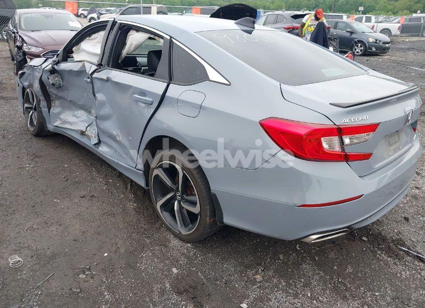 Photo 3 of 2021 Honda Accord SPORT (VIN 1HGCV1F38MA099805)