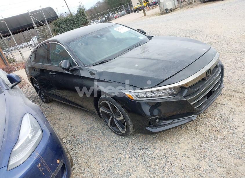 2021 Honda Accord SPORT (VIN 1HGCV1F38MA102346) main photo