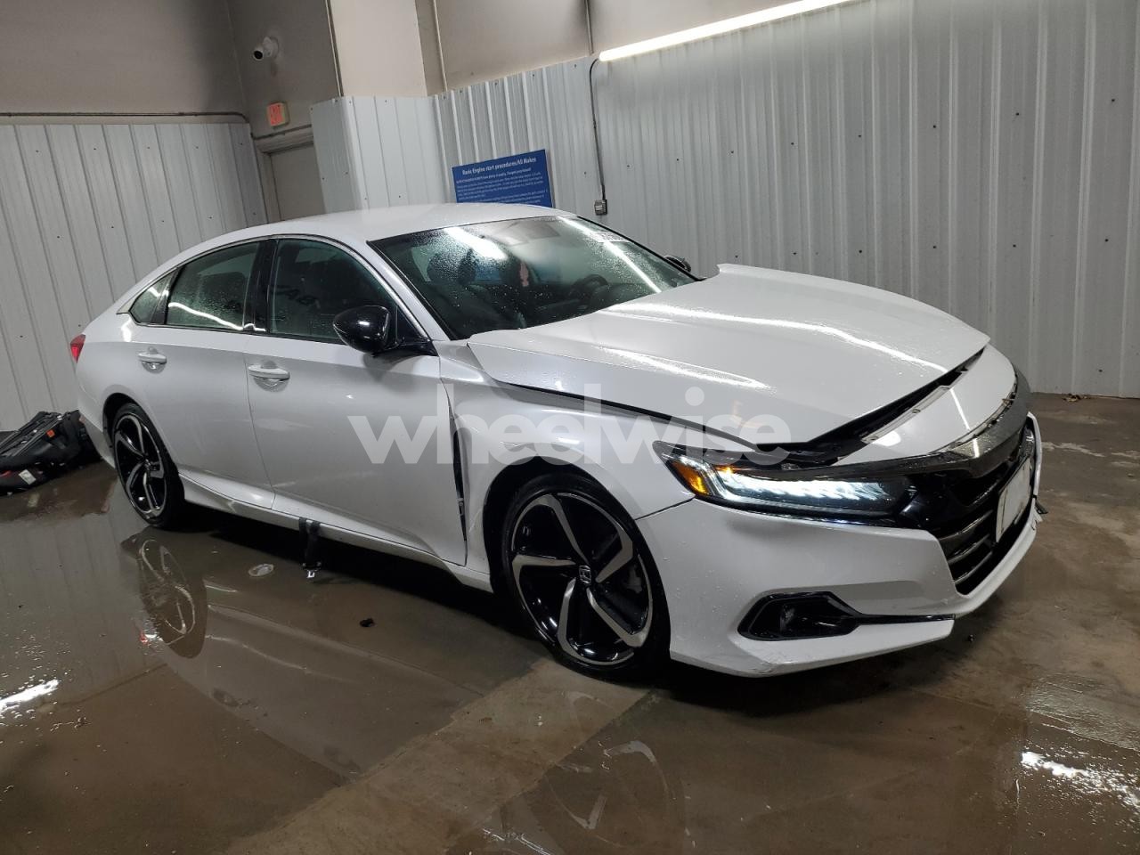Photo 4 of 2021 HONDA ACCORD SPORT (VIN 1HGCV1F38MA105635)