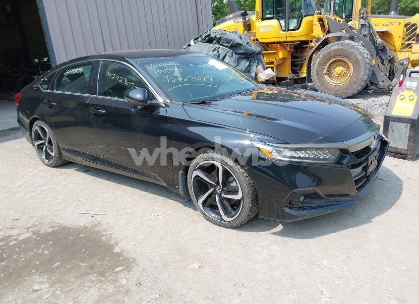 2021 Honda Accord SPORT (VIN 1HGCV1F38MA124816) main photo