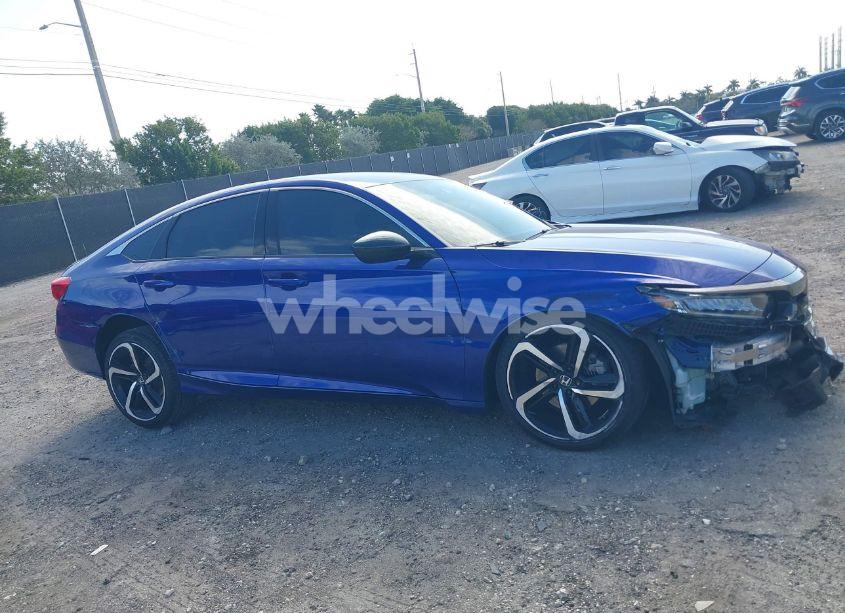 Photo 13 of 2022 Honda Accord SPORT (VIN 1HGCV1F38NA010770)
