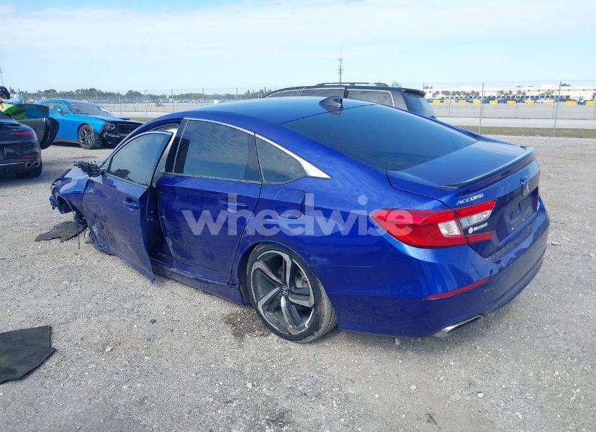 Photo 3 of 2022 Honda Accord SPORT (VIN 1HGCV1F38NA010770)