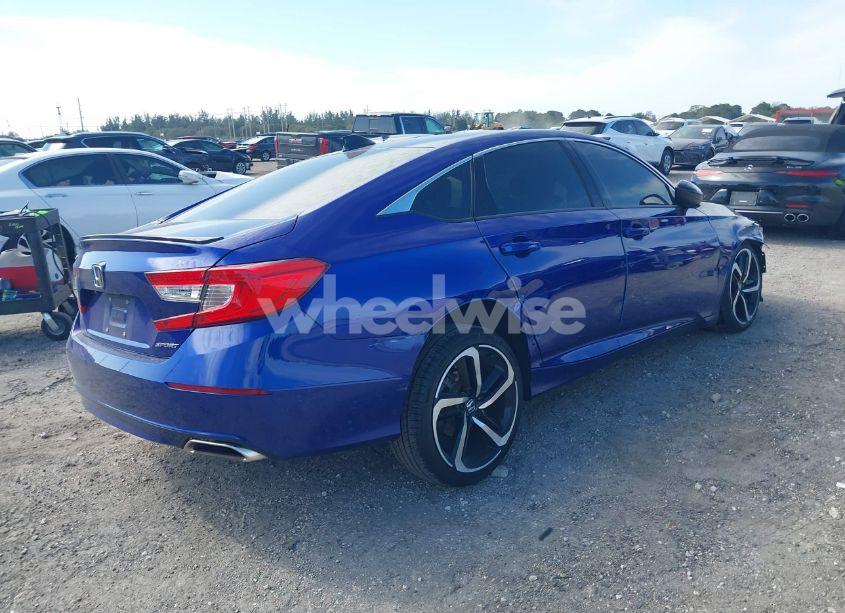 Photo 4 of 2022 Honda Accord SPORT (VIN 1HGCV1F38NA010770)