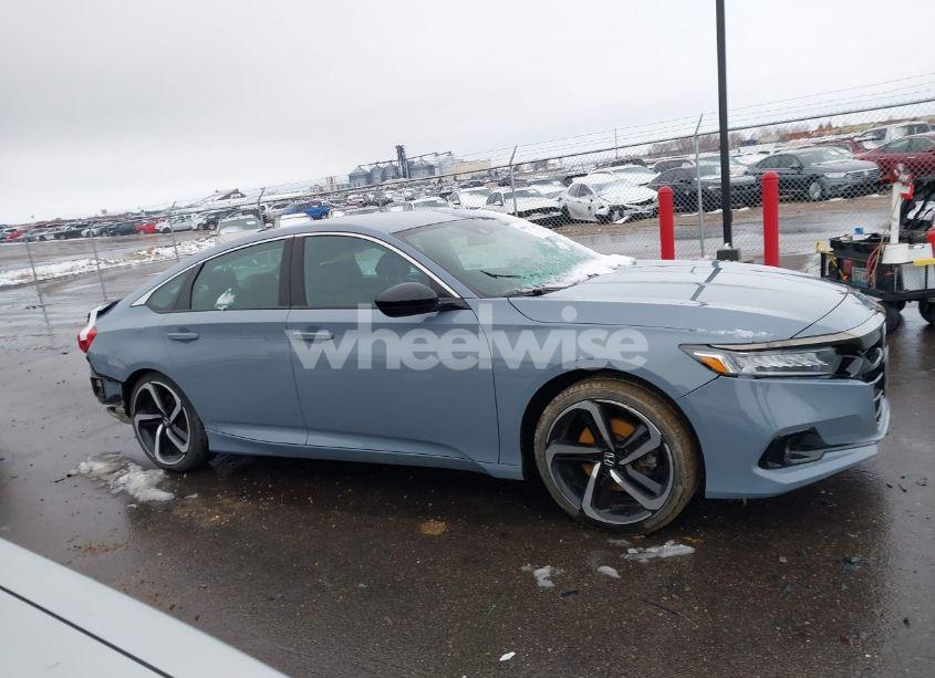 Photo 12 of 2022 Honda Accord SPORT (VIN 1HGCV1F38NA072444)