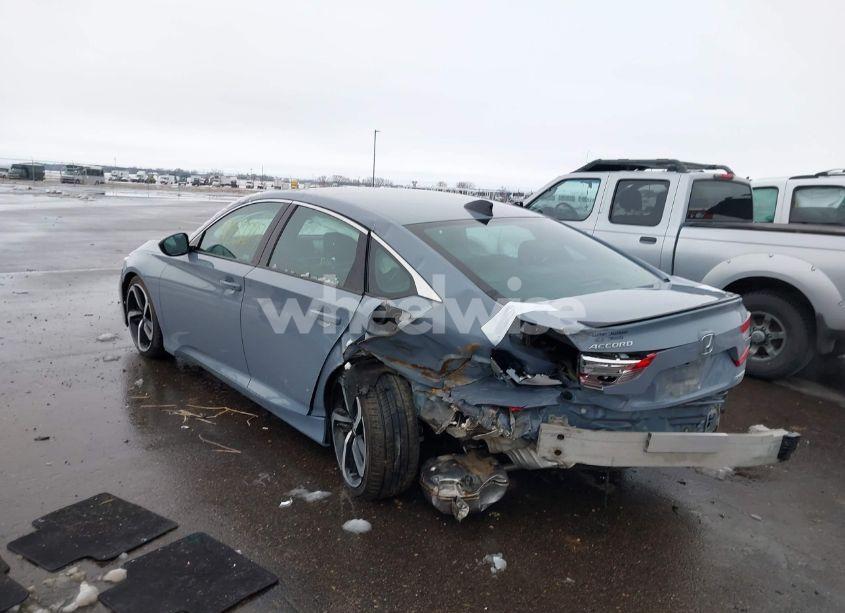 Photo 3 of 2022 Honda Accord SPORT (VIN 1HGCV1F38NA072444)