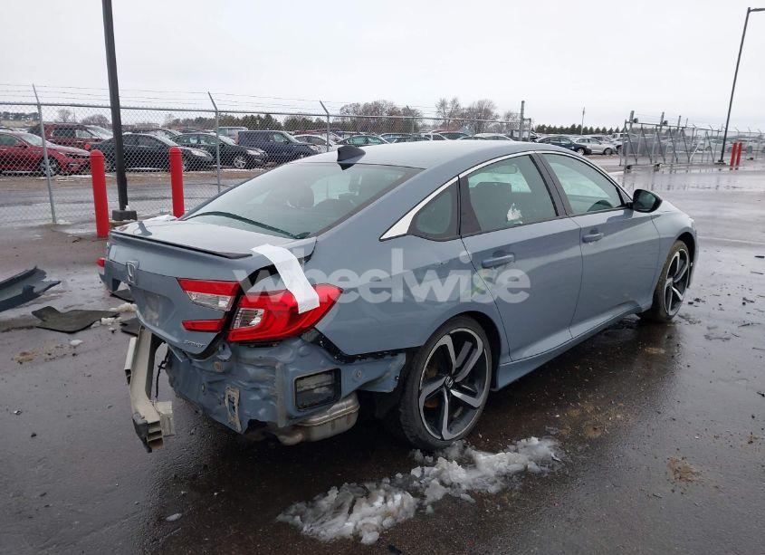 Photo 4 of 2022 Honda Accord SPORT (VIN 1HGCV1F38NA072444)