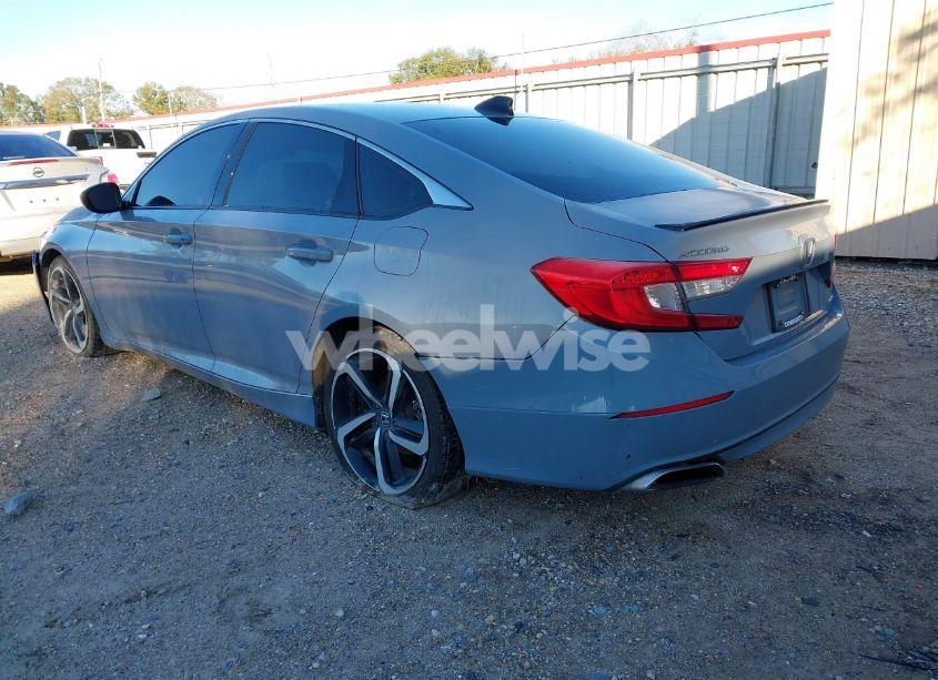 Photo 3 of 2022 Honda Accord SPORT (VIN 1HGCV1F38NA107466)
