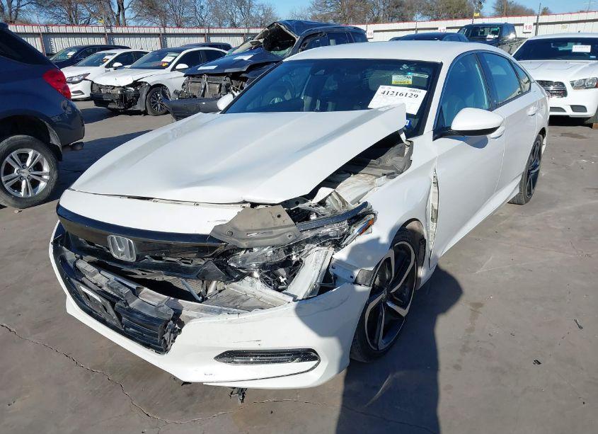 Photo 2 of 2018 Honda Accord SPORT (VIN 1HGCV1F39JA040886)