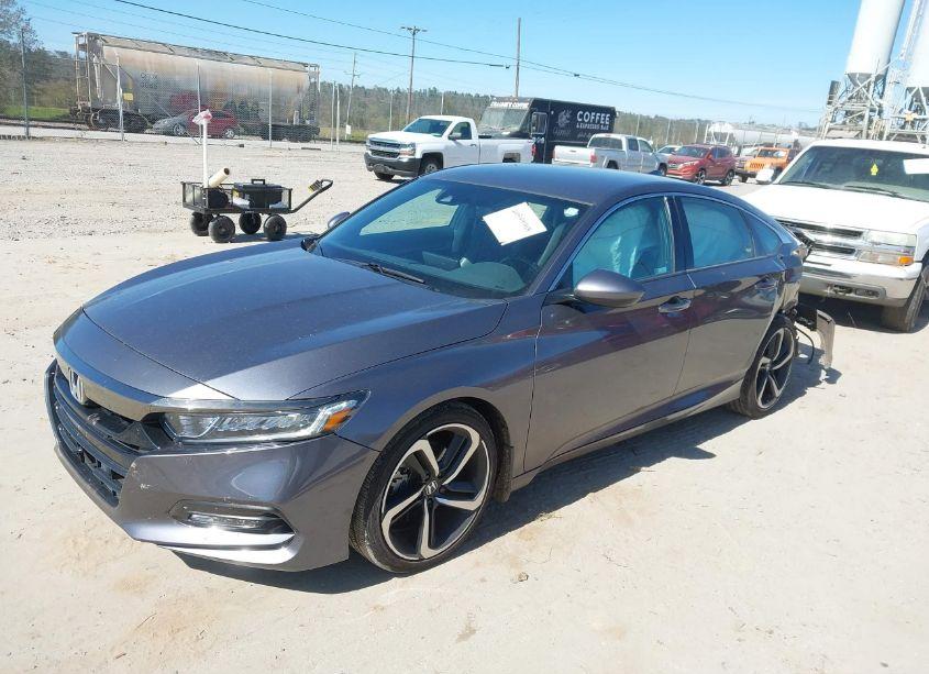 Photo 2 of 2018 Honda Accord SPORT (VIN 1HGCV1F39JA052102)