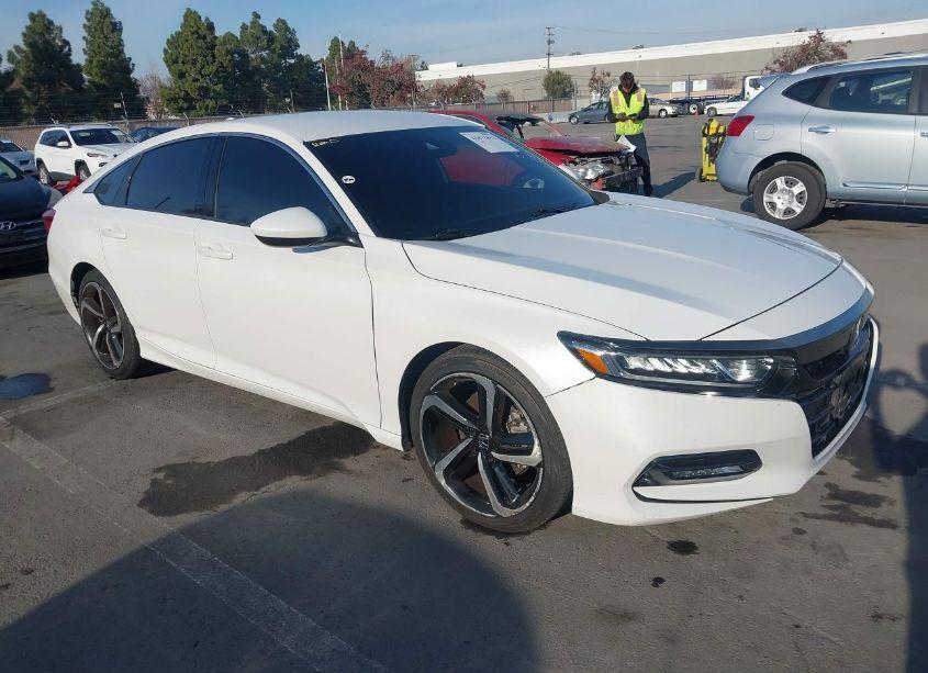 2018 Honda Accord SPORT (VIN 1HGCV1F39JA058837) main photo