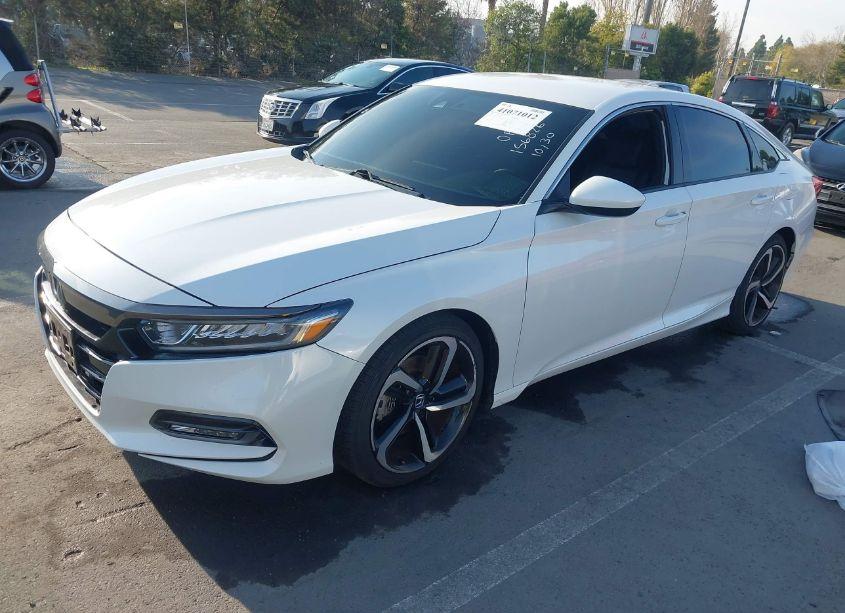 Photo 2 of 2018 Honda Accord SPORT (VIN 1HGCV1F39JA058837)