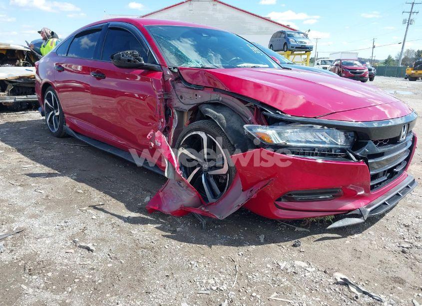 2018 Honda Accord SPORT (VIN 1HGCV1F39JA154516) main photo