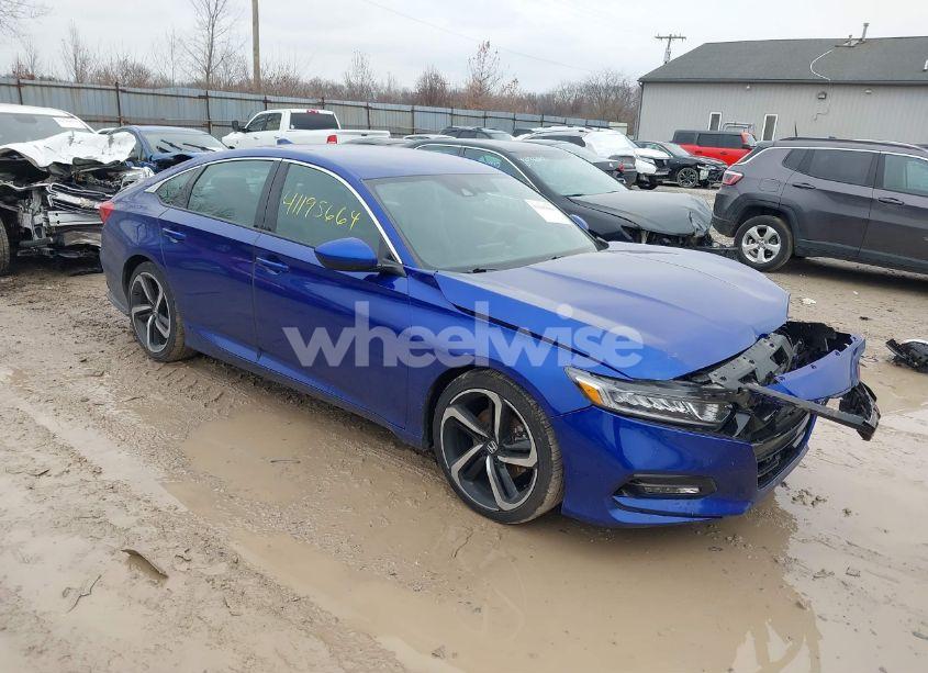 2018 Honda Accord SPORT (VIN 1HGCV1F39JA175110) main photo