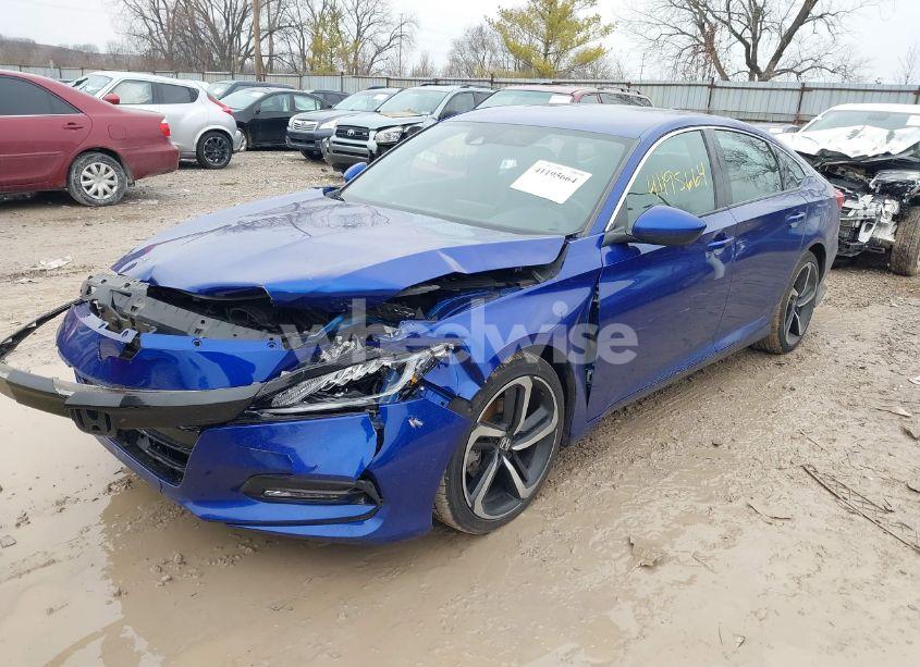 Photo 2 of 2018 Honda Accord SPORT (VIN 1HGCV1F39JA175110)