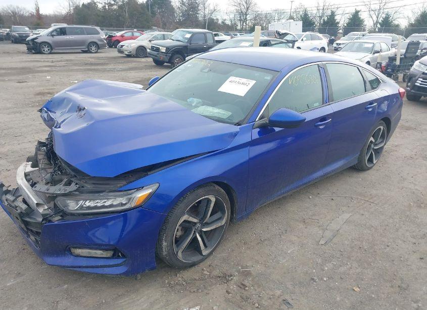 Photo 2 of 2018 Honda Accord SPORT (VIN 1HGCV1F39JA210390)