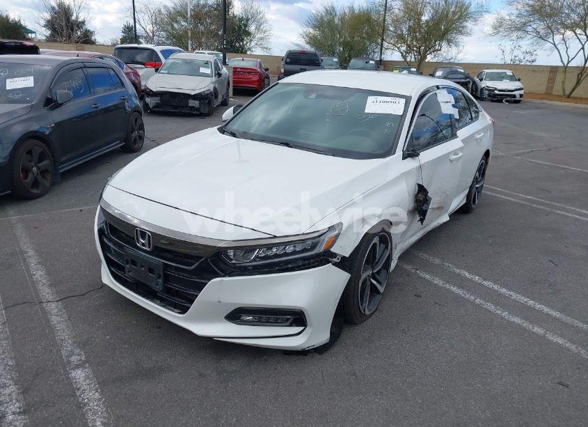 Photo 2 of 2018 Honda Accord SPORT (VIN 1HGCV1F39JA265857)