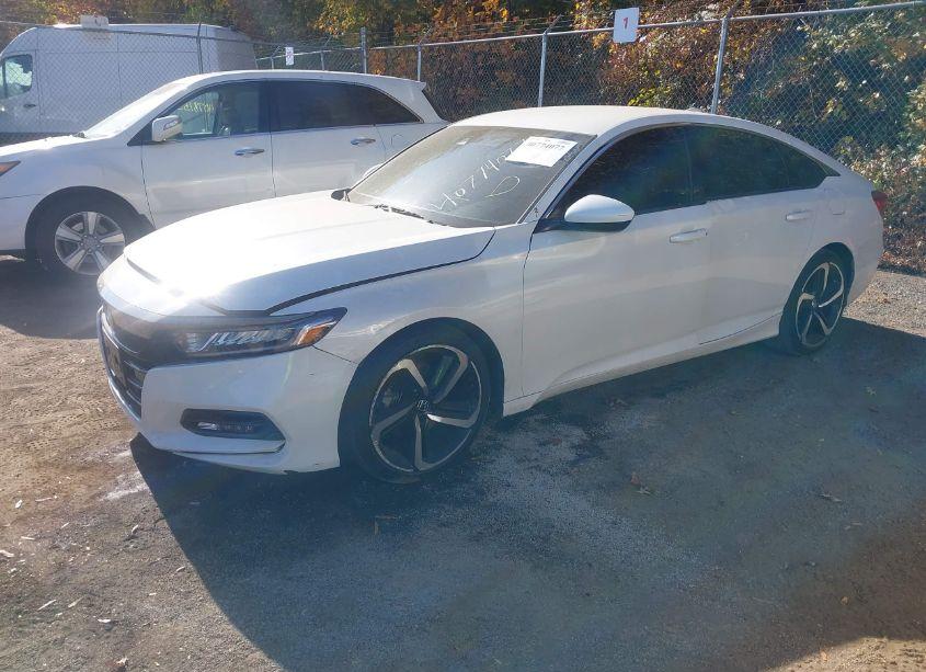 Photo 2 of 2019 Honda Accord SPORT (VIN 1HGCV1F39KA010661)