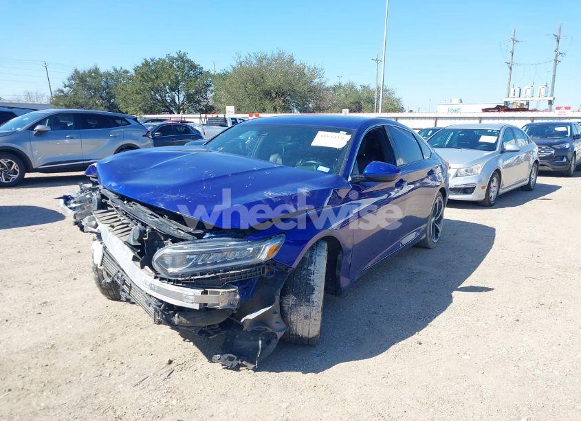 Photo 2 of 2019 Honda Accord SPORT (VIN 1HGCV1F39KA019585)