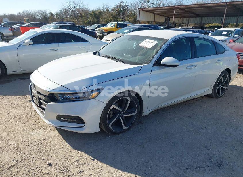 Photo 2 of 2019 Honda Accord SPORT (VIN 1HGCV1F39KA073159)