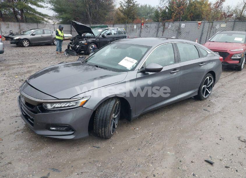 Photo 2 of 2019 Honda Accord SPORT (VIN 1HGCV1F39KA135806)