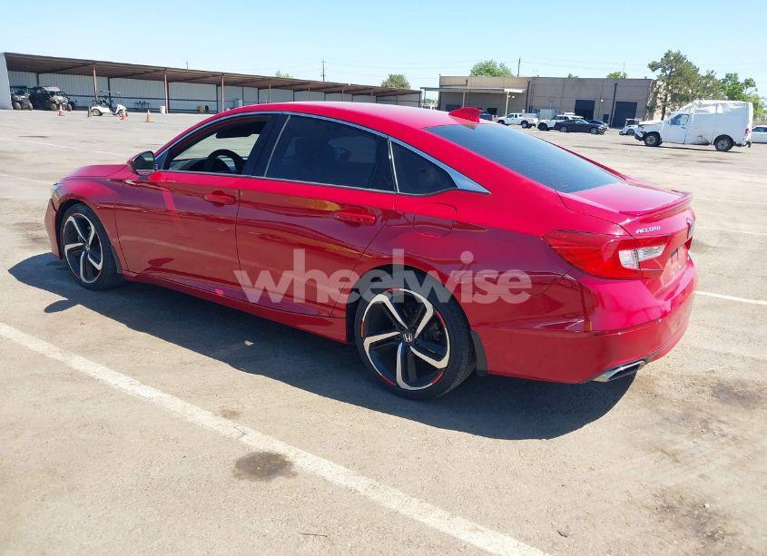 Photo 3 of 2019 Honda Accord SPORT (VIN 1HGCV1F39KA145347)