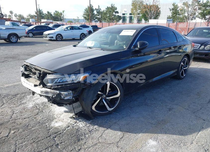 Photo 2 of 2019 Honda Accord SPORT (VIN 1HGCV1F39KA176128)