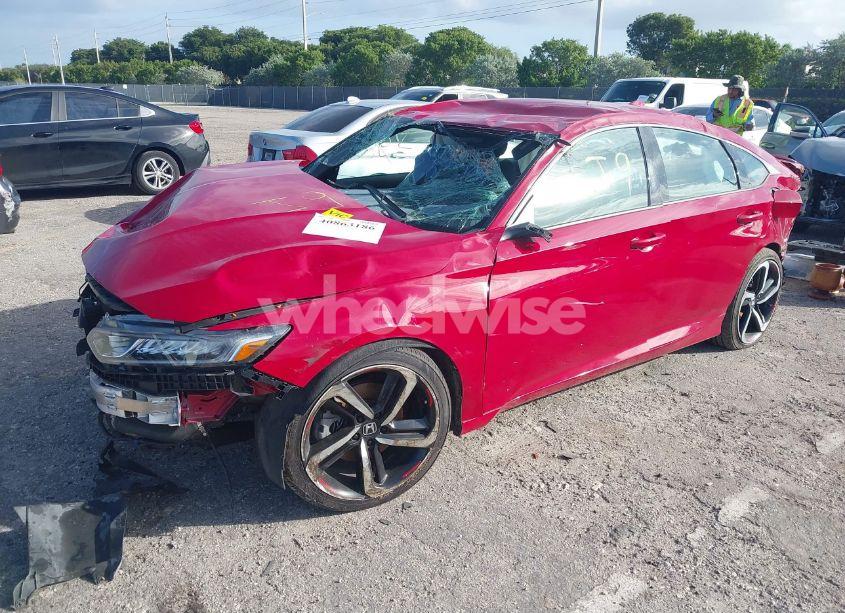 Photo 2 of 2020 Honda Accord SPORT (VIN 1HGCV1F39LA030166)