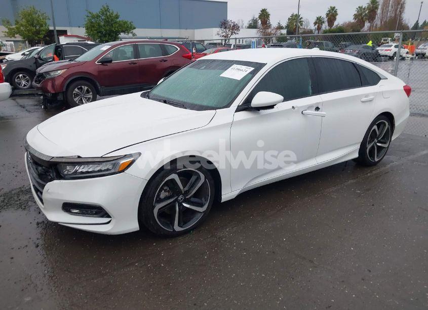 Photo 2 of 2020 Honda Accord SPORT (VIN 1HGCV1F39LA102595)