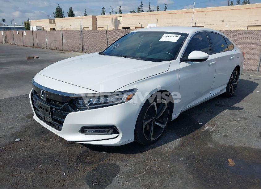 Photo 2 of 2020 Honda Accord SPORT (VIN 1HGCV1F39LA133796)