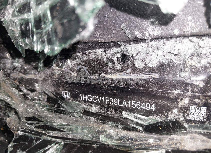 Photo 9 of 2020 Honda Accord SPORT (VIN 1HGCV1F39LA156494)