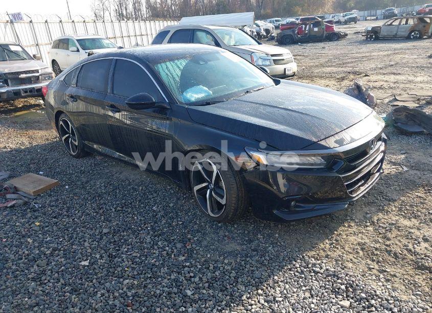 2021 Honda Accord SPORT (VIN 1HGCV1F39MA020383) main photo