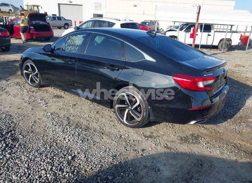 Photo 3 of 2021 Honda Accord SPORT (VIN 1HGCV1F39MA020383)