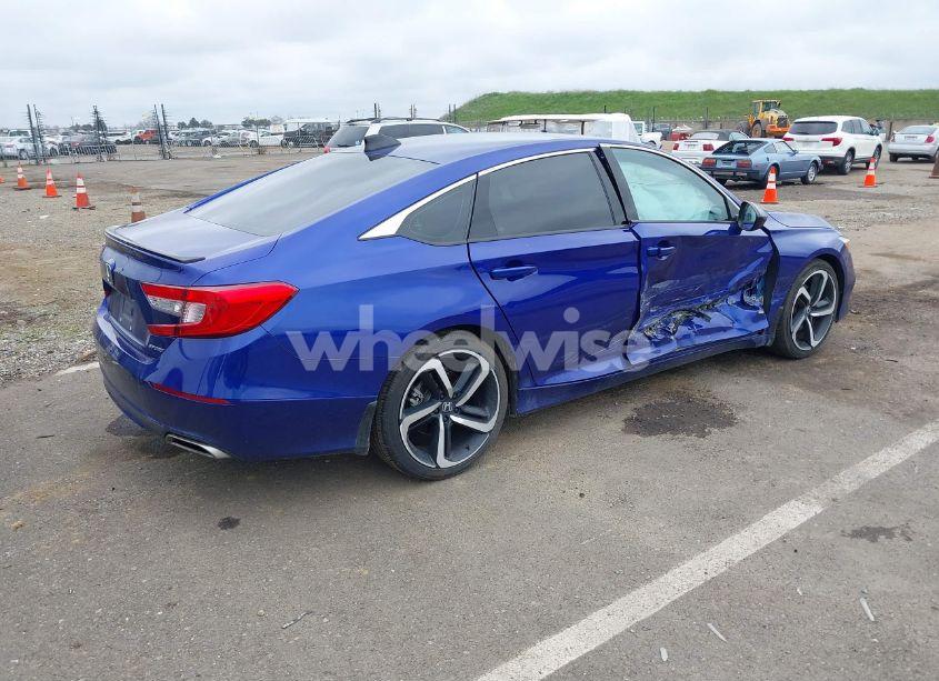 Photo 4 of 2021 Honda Accord SPORT (VIN 1HGCV1F39MA020531)