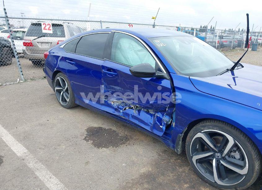 Photo 6 of 2021 Honda Accord SPORT (VIN 1HGCV1F39MA020531)
