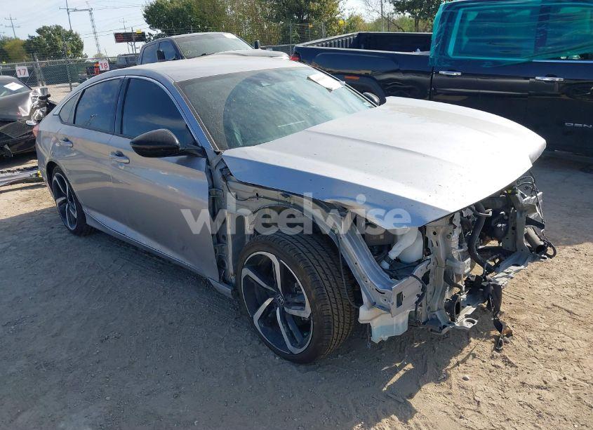 2021 Honda Accord SPORT (VIN 1HGCV1F39MA074587) main photo