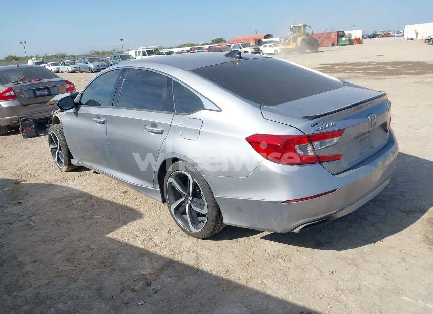 Photo 3 of 2021 Honda Accord SPORT (VIN 1HGCV1F39MA074587)