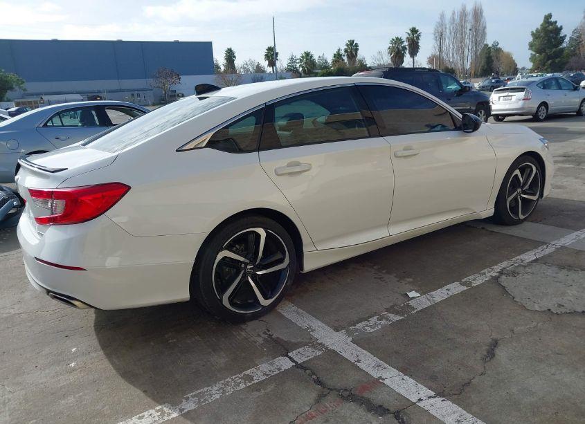 Photo 4 of 2021 Honda Accord SPORT (VIN 1HGCV1F39MA098548)