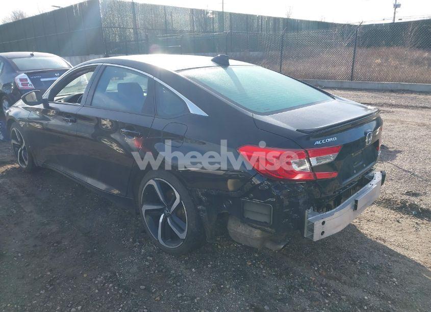 Photo 3 of 2021 Honda Accord SPORT (VIN 1HGCV1F39MA102288)