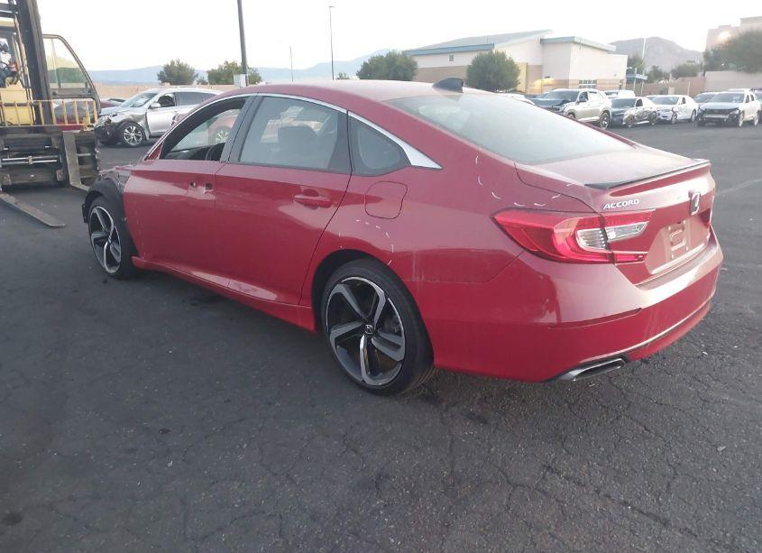 Photo 3 of 2021 Honda Accord SPORT (VIN 1HGCV1F39MA119608)