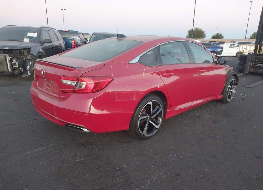 Photo 4 of 2021 Honda Accord SPORT (VIN 1HGCV1F39MA119608)
