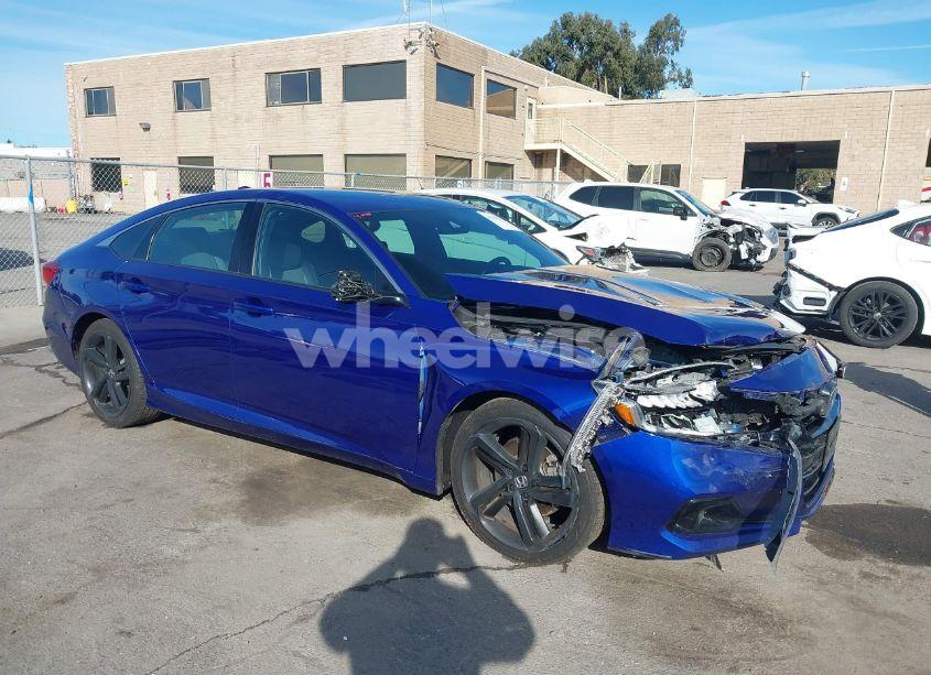 2022 Honda Accord SPORT (VIN 1HGCV1F39NA026203) main photo