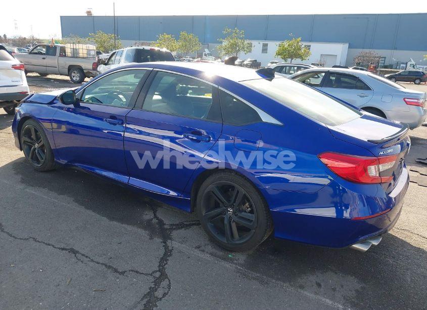 Photo 3 of 2022 Honda Accord SPORT (VIN 1HGCV1F39NA026203)