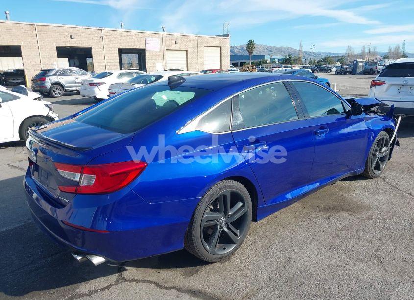 Photo 4 of 2022 Honda Accord SPORT (VIN 1HGCV1F39NA026203)