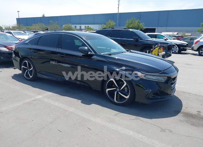 2022 Honda Accord SPORT (VIN 1HGCV1F39NA028386) main photo