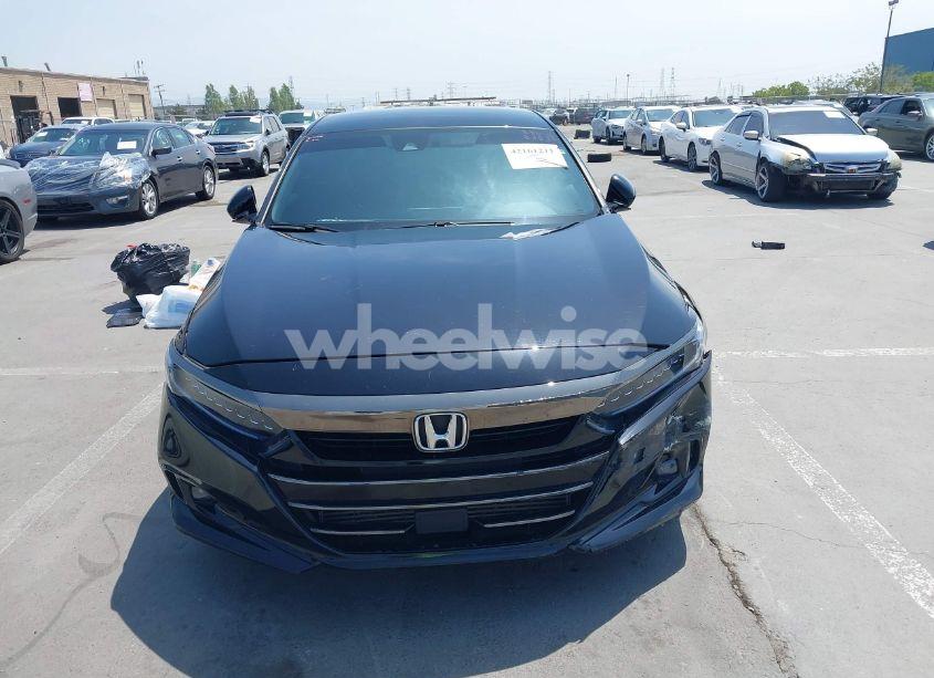 Photo 12 of 2022 Honda Accord SPORT (VIN 1HGCV1F39NA028386)