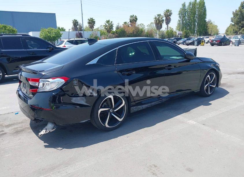 Photo 4 of 2022 Honda Accord SPORT (VIN 1HGCV1F39NA028386)
